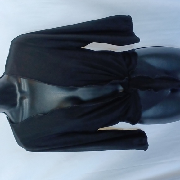 Joseph Ribkoff Black tie jacket Size 10 - Picture 1 of 6